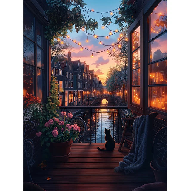 Balcony Whiskers By Judy
